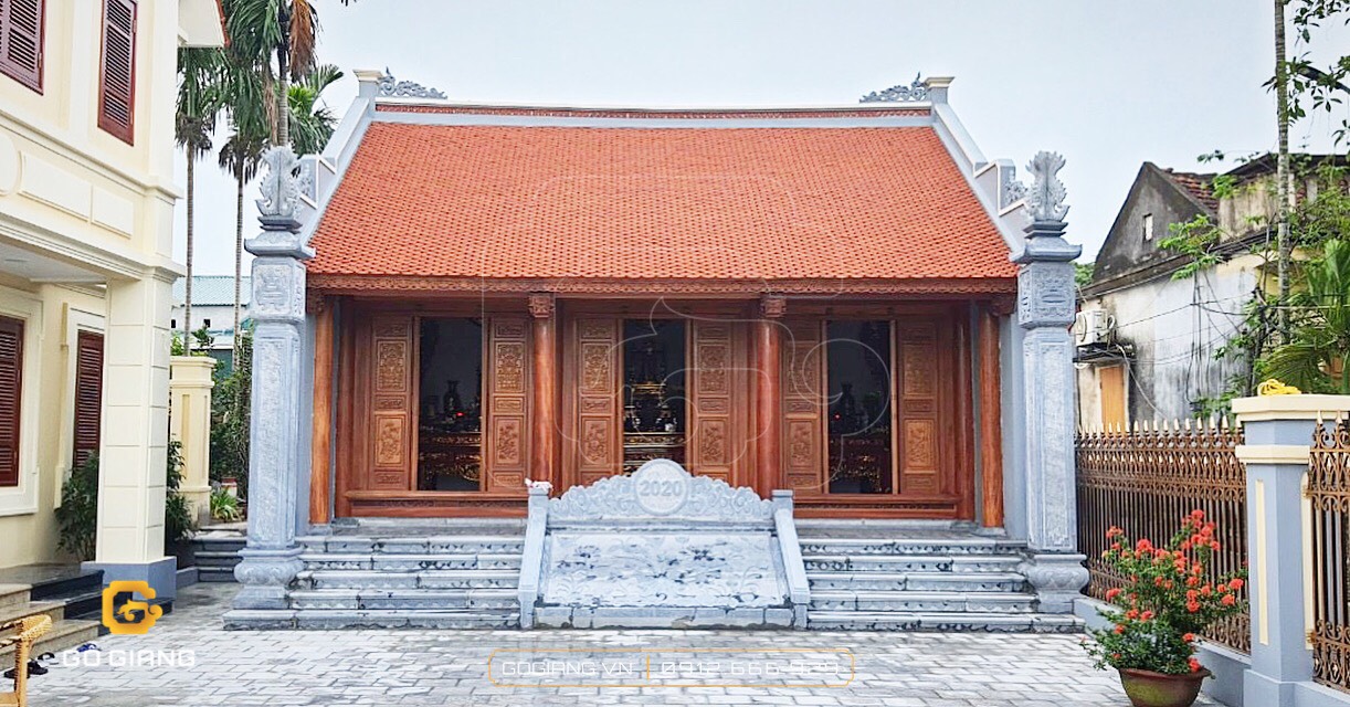 Nhà thờ họ 3 gian với văn hóa thờ cúng tổ tiên của người Việt