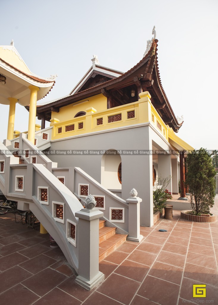 Nhà thờ gỗ 3 gian, 2 tầng, gỗ Lim - Duy Tiên, Hà Nam