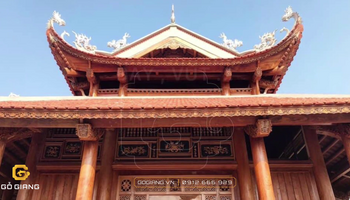 Thi công công trình nhà từ đường gia tộc tại Đồng Nai