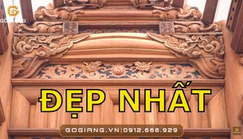 NHÀ GỖ ĐẸP 3 gian 2 chái I NHÀ THỜ HỌ DƯ I Bộ khung nhà gỗ trước khi lợp mái ngói I Gỗ Giang TV