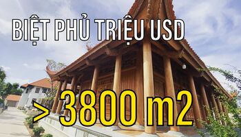 KHÁM PHÁ BÊN TRONG NHÀ GỖ TRIỆU ĐÔ TUYỆT ĐẸP  (Phần 01)