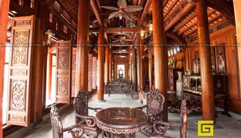 MẪU NHÀ GỖ 05 GIAN | LIM LÀO | CỦ CHI, HỒ CHÍ MINH