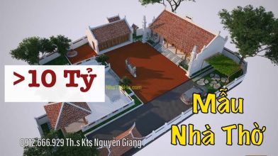 Mẫu Nhà Thờ Họ hơn 10 Tỷ , được làm bởi những Nghệ Nhân Nhà Gỗ hàng đầu Việt Nam – Gỗ Giang 0912.666.929
