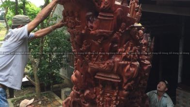 Cần Bán tượng gỗ khủng, độc nhất vô nhị