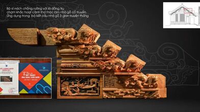 BỘ MẪU HOA VĂN CHẠM KHẮC CỦA GỖ GIANG - " BẢO VẬT TINH HOA LÀNG NGHỀ "