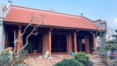 Phong thủy nhà gỗ 3 gian